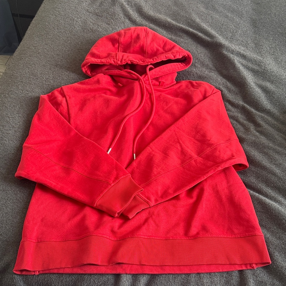 Zara Red Hoodie Sweater